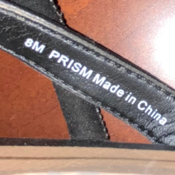 VIONIC BLACK PRISM Thong Sandals - SZ 8 - Picture 4 of 8